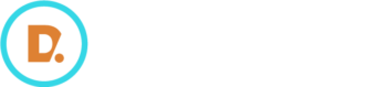 Teal and orange digital analytics icon.